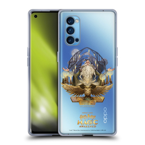 Harry Potter: Magic Awakened Characters Dumbledore Soft Gel Case for OPPO Reno 4 Pro 5G