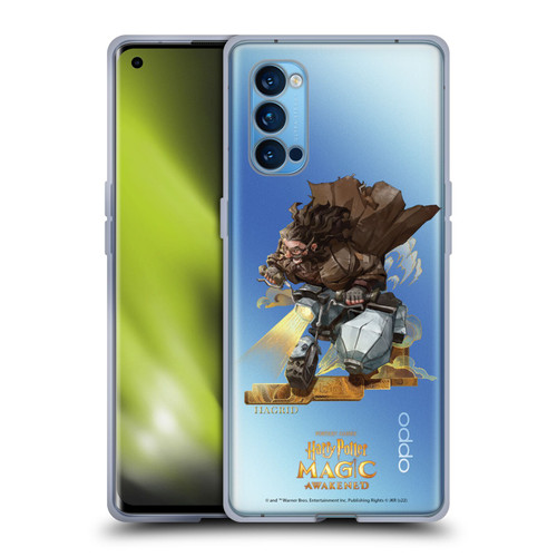 Harry Potter: Magic Awakened Characters Hagrid Soft Gel Case for OPPO Reno 4 Pro 5G