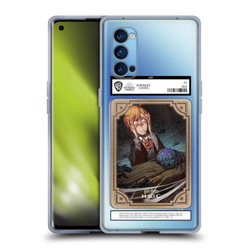 Harry Potter: Magic Awakened Characters Ronald Weasley Card Soft Gel Case for OPPO Reno 4 Pro 5G