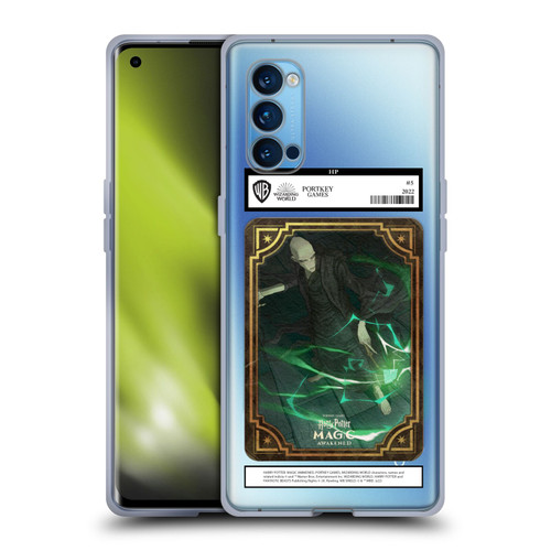Harry Potter: Magic Awakened Characters Voldemort Card Soft Gel Case for OPPO Reno 4 Pro 5G
