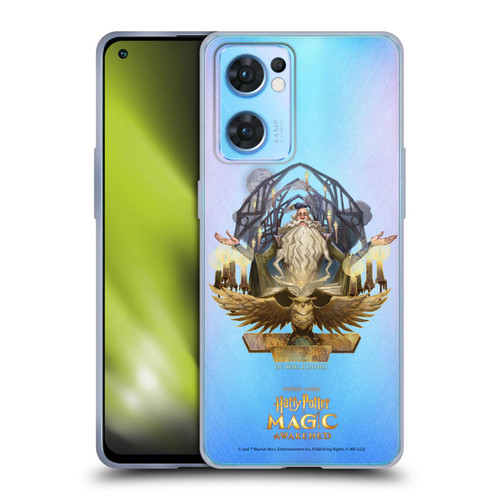 Harry Potter: Magic Awakened Characters Dumbledore Soft Gel Case for OPPO Reno7 5G / Find X5 Lite