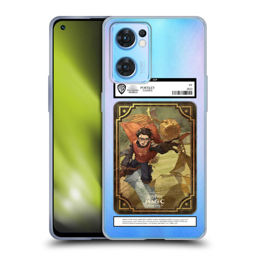 Harry Potter: Magic Awakened Characters Harry Potter Card Soft Gel Case for OPPO Reno7 5G / Find X5 Lite
