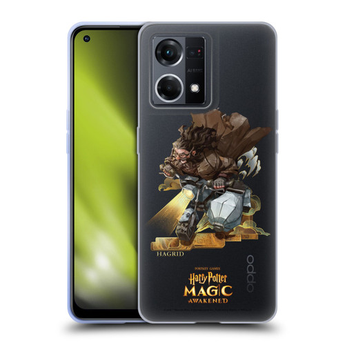 Harry Potter: Magic Awakened Characters Hagrid Soft Gel Case for OPPO Reno8 4G