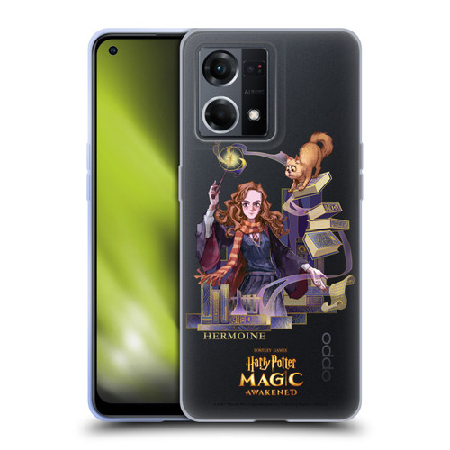 Harry Potter: Magic Awakened Characters Hermione Soft Gel Case for OPPO Reno8 4G