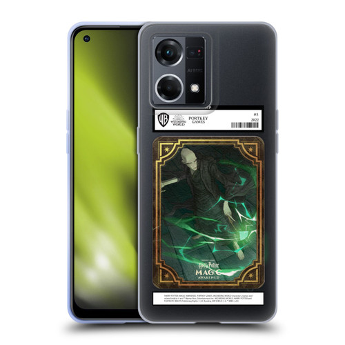 Harry Potter: Magic Awakened Characters Voldemort Card Soft Gel Case for OPPO Reno8 4G