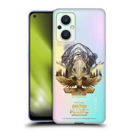Harry Potter: Magic Awakened Characters Dumbledore Soft Gel Case for OPPO Reno8 Lite