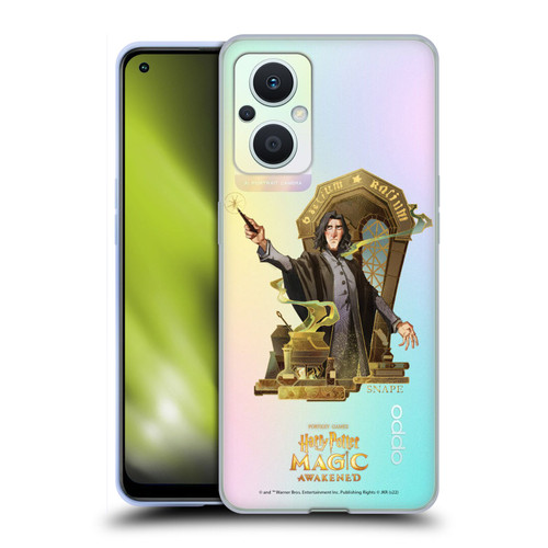 Harry Potter: Magic Awakened Characters Snape Soft Gel Case for OPPO Reno8 Lite