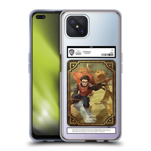 Harry Potter: Magic Awakened Characters Harry Potter Card Soft Gel Case for OPPO Reno4 Z 5G