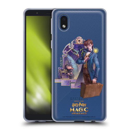 Harry Potter: Magic Awakened Characters Newt Soft Gel Case for Samsung Galaxy A01 Core (2020)