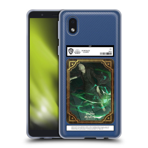 Harry Potter: Magic Awakened Characters Voldemort Card Soft Gel Case for Samsung Galaxy A01 Core (2020)