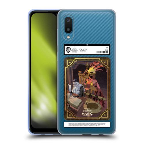 Harry Potter: Magic Awakened Characters Dumbledore Card Soft Gel Case for Samsung Galaxy A02/M02 (2021)