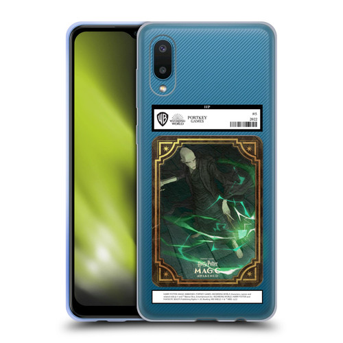 Harry Potter: Magic Awakened Characters Voldemort Card Soft Gel Case for Samsung Galaxy A02/M02 (2021)