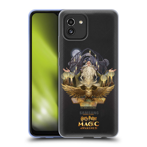 Harry Potter: Magic Awakened Characters Dumbledore Soft Gel Case for Samsung Galaxy A03 (2021)