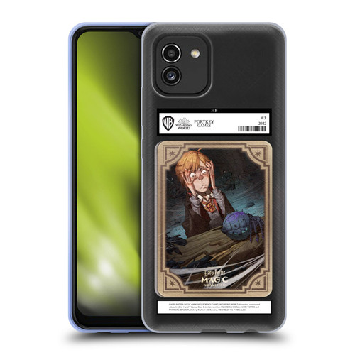 Harry Potter: Magic Awakened Characters Ronald Weasley Card Soft Gel Case for Samsung Galaxy A03 (2021)
