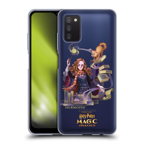 Harry Potter: Magic Awakened Characters Hermione Soft Gel Case for Samsung Galaxy A03s (2021)