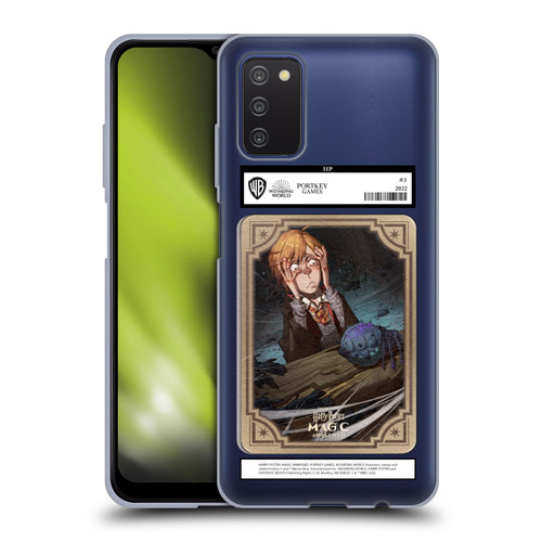 Harry Potter: Magic Awakened Characters Ronald Weasley Card Soft Gel Case for Samsung Galaxy A03s (2021)