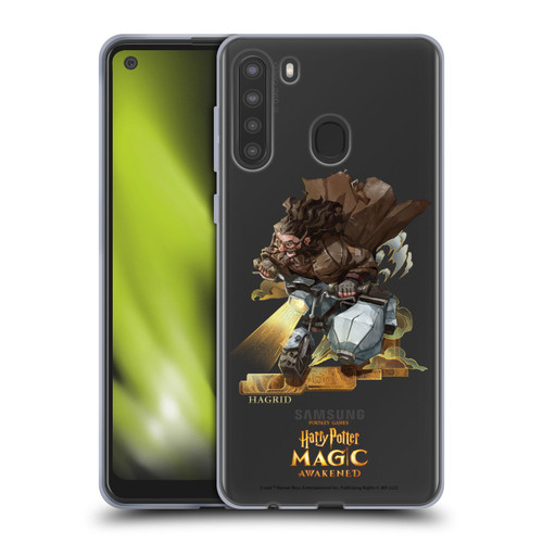 Harry Potter: Magic Awakened Characters Hagrid Soft Gel Case for Samsung Galaxy A21 (2020)