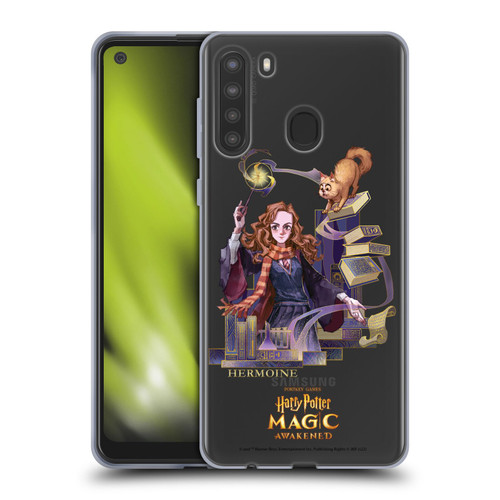 Harry Potter: Magic Awakened Characters Hermione Soft Gel Case for Samsung Galaxy A21 (2020)