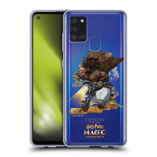 Harry Potter: Magic Awakened Characters Hagrid Soft Gel Case for Samsung Galaxy A21s (2020)