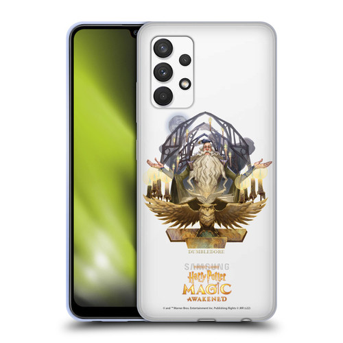 Harry Potter: Magic Awakened Characters Dumbledore Soft Gel Case for Samsung Galaxy A32 (2021)