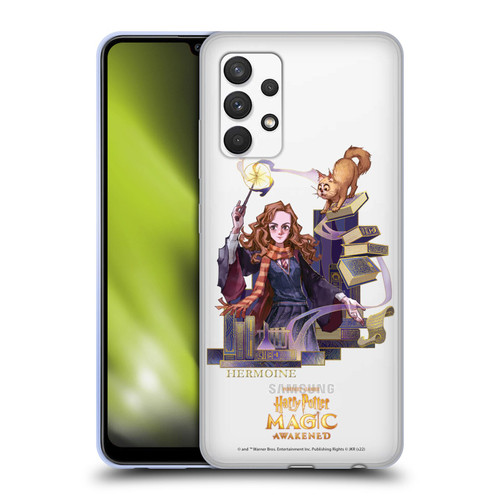 Harry Potter: Magic Awakened Characters Hermione Soft Gel Case for Samsung Galaxy A32 (2021)