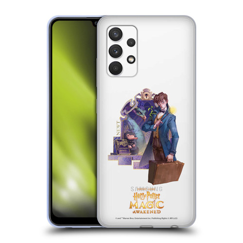 Harry Potter: Magic Awakened Characters Newt Soft Gel Case for Samsung Galaxy A32 (2021)