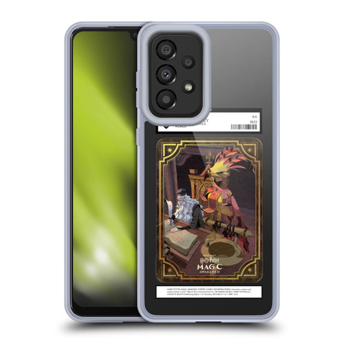 Harry Potter: Magic Awakened Characters Dumbledore Card Soft Gel Case for Samsung Galaxy A33 5G (2022)