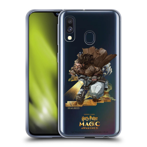 Harry Potter: Magic Awakened Characters Hagrid Soft Gel Case for Samsung Galaxy A40 (2019)