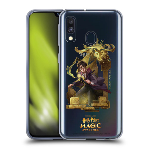 Harry Potter: Magic Awakened Characters Harry Potter Soft Gel Case for Samsung Galaxy A40 (2019)