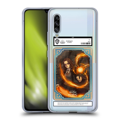 Harry Potter: Magic Awakened Characters Hermione Card Soft Gel Case for Samsung Galaxy A90 5G (2019)