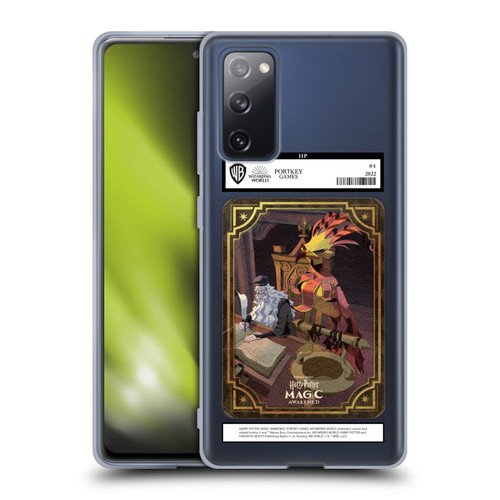 Harry Potter: Magic Awakened Characters Dumbledore Card Soft Gel Case for Samsung Galaxy S20 FE / 5G
