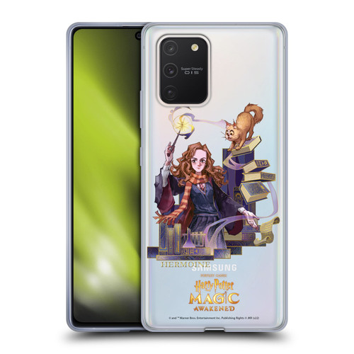 Harry Potter: Magic Awakened Characters Hermione Soft Gel Case for Samsung Galaxy S10 Lite