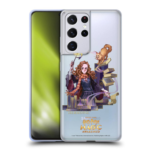 Harry Potter: Magic Awakened Characters Hermione Soft Gel Case for Samsung Galaxy S21 Ultra 5G