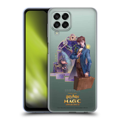 Harry Potter: Magic Awakened Characters Newt Soft Gel Case for Samsung Galaxy M33 (2022)