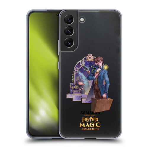 Harry Potter: Magic Awakened Characters Newt Soft Gel Case for Samsung Galaxy S22+ 5G