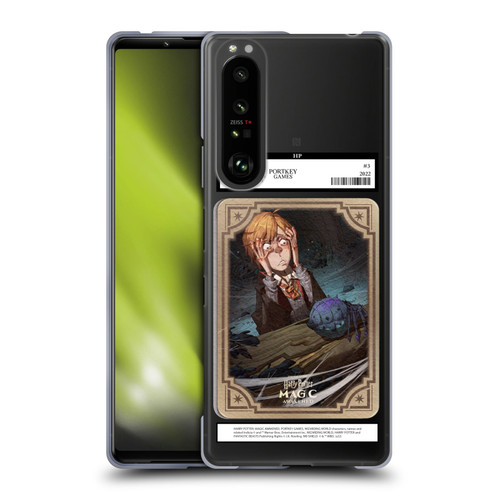 Harry Potter: Magic Awakened Characters Ronald Weasley Card Soft Gel Case for Sony Xperia 1 III