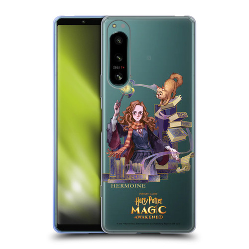 Harry Potter: Magic Awakened Characters Hermione Soft Gel Case for Sony Xperia 5 IV