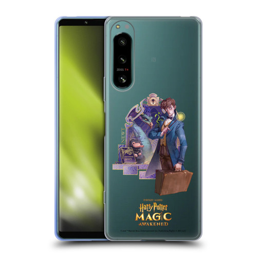 Harry Potter: Magic Awakened Characters Newt Soft Gel Case for Sony Xperia 5 IV
