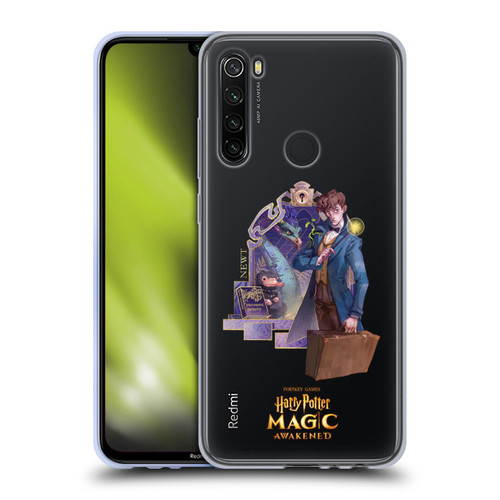 Harry Potter: Magic Awakened Characters Newt Soft Gel Case for Xiaomi Redmi Note 8T