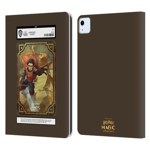 Harry Potter: Magic Awakened Characters Harry Potter Card Leather Book Wallet Case Cover For Apple iPad Air 2020 / 2022