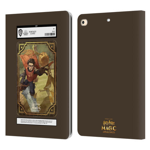 Harry Potter: Magic Awakened Characters Harry Potter Card Leather Book Wallet Case Cover For Apple iPad 9.7 2017 / iPad 9.7 2018