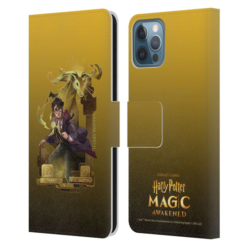 Harry Potter: Magic Awakened Characters Harry Potter Leather Book Wallet Case Cover For Apple iPhone 12 / iPhone 12 Pro