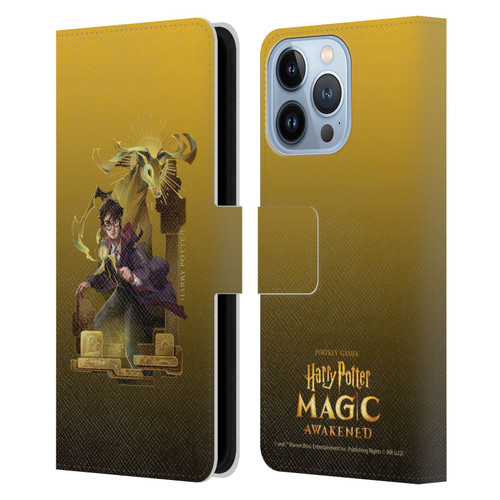 Harry Potter: Magic Awakened Characters Harry Potter Leather Book Wallet Case Cover For Apple iPhone 13 Pro