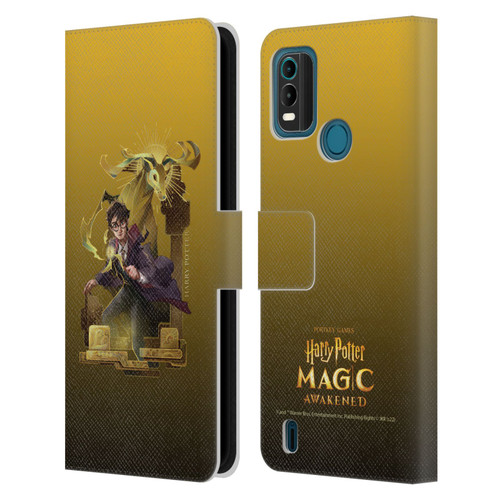 Harry Potter: Magic Awakened Characters Harry Potter Leather Book Wallet Case Cover For Nokia G11 Plus