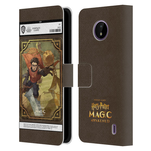 Harry Potter: Magic Awakened Characters Harry Potter Card Leather Book Wallet Case Cover For Nokia C10 / C20