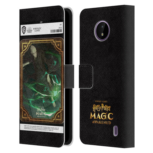 Harry Potter: Magic Awakened Characters Voldemort Card Leather Book Wallet Case Cover For Nokia C10 / C20