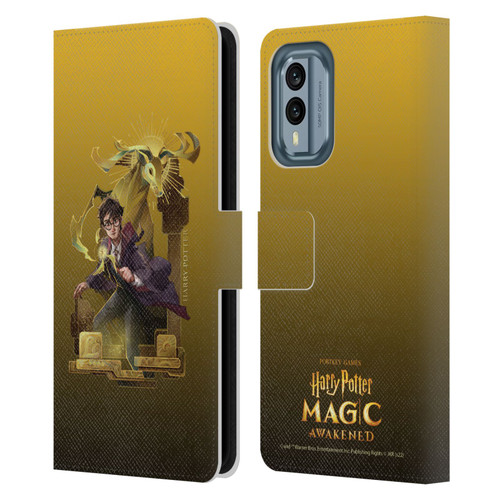 Harry Potter: Magic Awakened Characters Harry Potter Leather Book Wallet Case Cover For Nokia X30