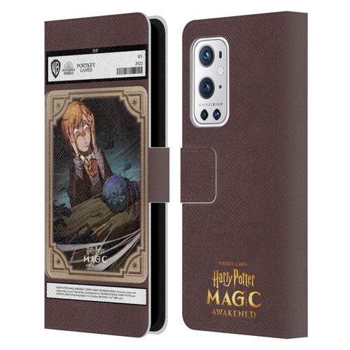 Harry Potter: Magic Awakened Characters Ronald Weasley Card Leather Book Wallet Case Cover For OnePlus 9 Pro