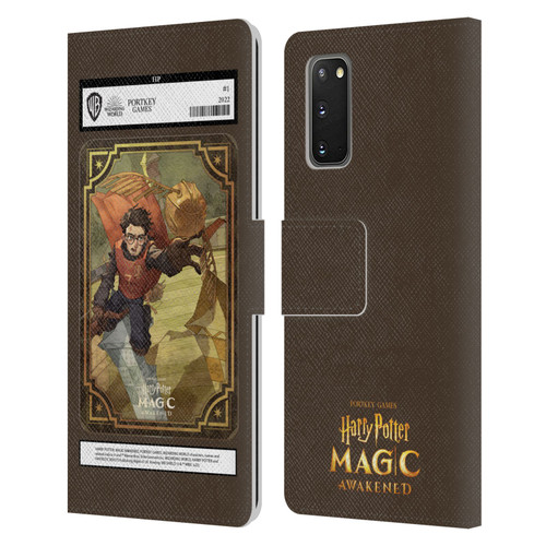 Harry Potter: Magic Awakened Characters Harry Potter Card Leather Book Wallet Case Cover For Samsung Galaxy S20 / S20 5G