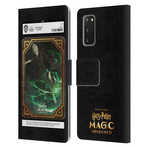 Harry Potter: Magic Awakened Characters Voldemort Card Leather Book Wallet Case Cover For Samsung Galaxy S20 / S20 5G